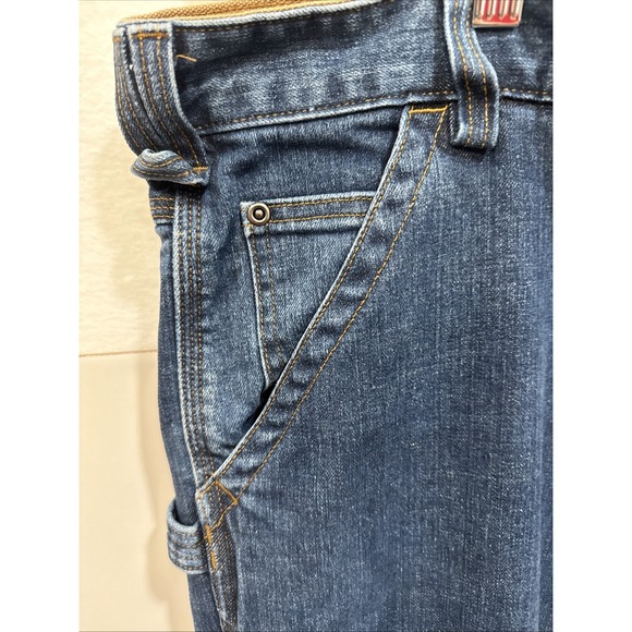 Duluth Trading Co Flex Ballroom Jeans Men's 38x30 Actual Size 42x31 Stretch - Picture 3 of 16